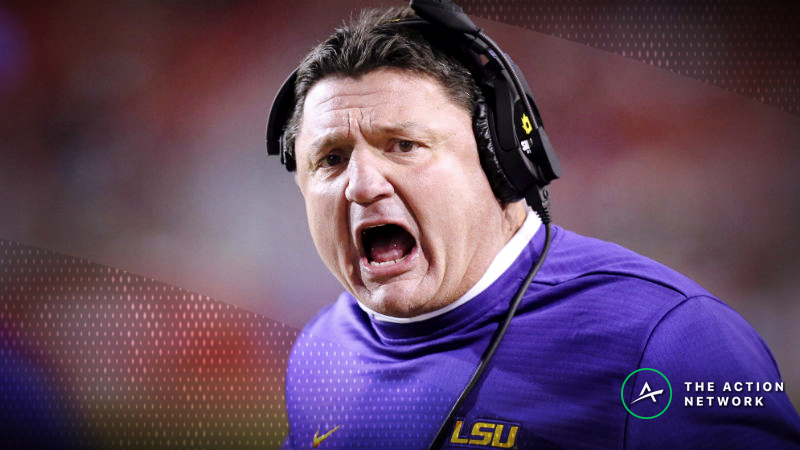 2019 Fiesta Bowl Betting Odds: Opening Line for LSU-UCF article feature image
