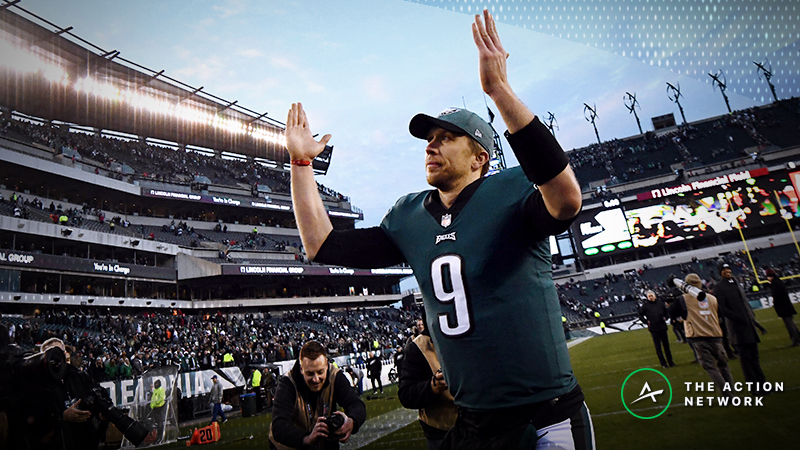 Eagles-Bears Injury Report: Nick Foles Good to Go for Sunday | The Action Network Image