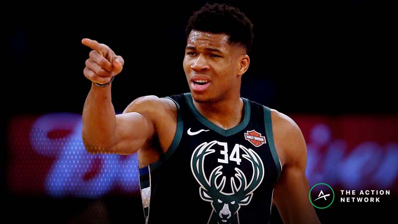 Moore: Giannis Antetokounmpo’s Christmas Day Points Prop vs. Knicks Is a Nail-Biter article feature image