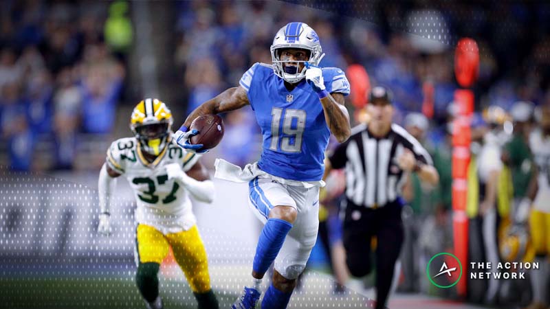 NFL Week 17 Fantasy WR Breakdown: Will Kenny Golladay Bounce Back vs. Packers?