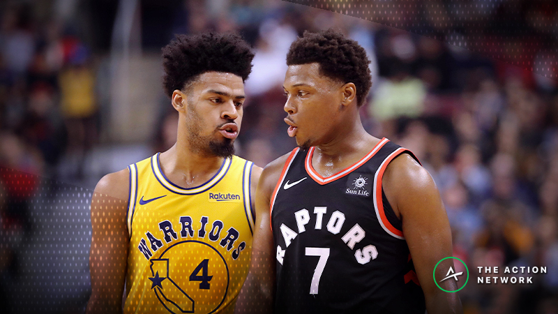 Raptors-Warriors Betting Odds: Tracking Line Movement Until Tip-Off article feature image