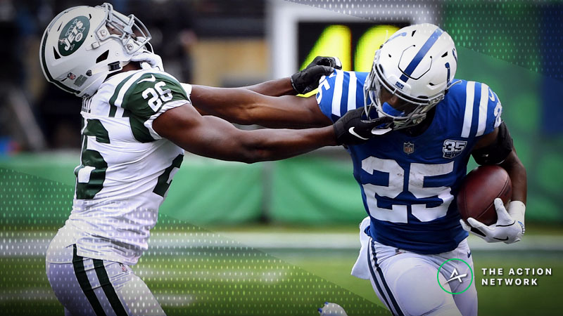 NFL Week 16 Fantasy RB Breakdown: Marlon Mack Is the Mid-Priced Upside Play article feature image