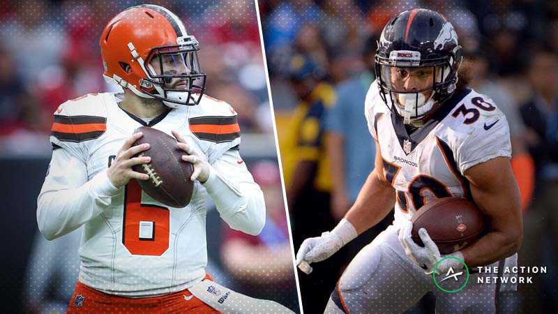 Browns-Broncos Betting Preview: Will Denver's Ground Game Be the Difference? | The Action Network Image