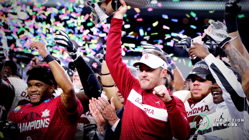 National Championship Odds: Oklahoma, Notre Dame Longshots to Win College Football Playoff article feature image
