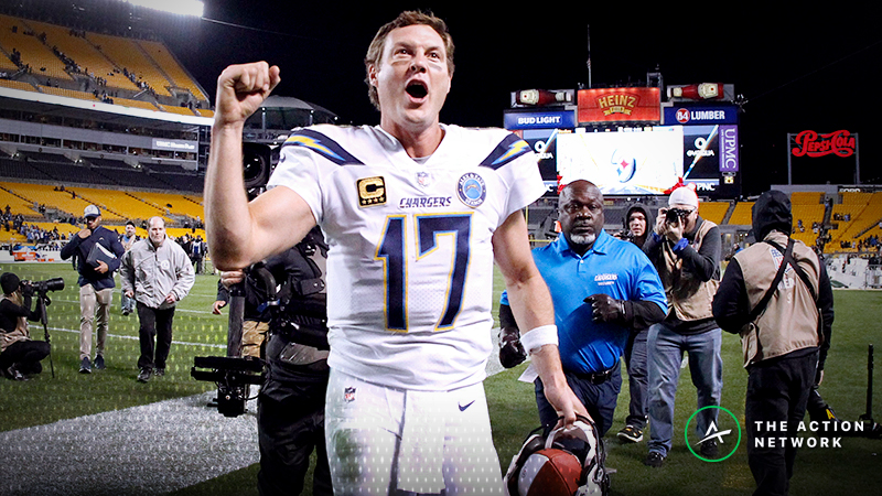 Ravens-Chargers Betting Odds: Tracking Live Point Spread, Over/Under Line Moves article feature image