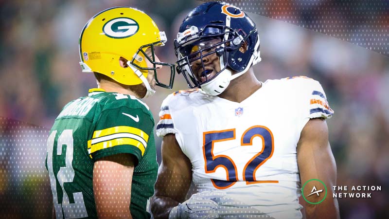 Packers-Bears Betting Preview: Will Rodgers Continue to Own Chicago? | The Action Network Image