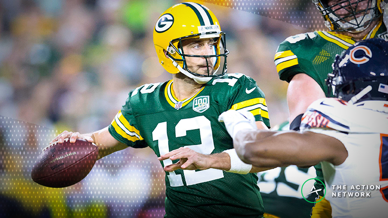 Aaron Rodgers An Underdog Against Bears for First Time in Nearly a Decade | The Action Network Image