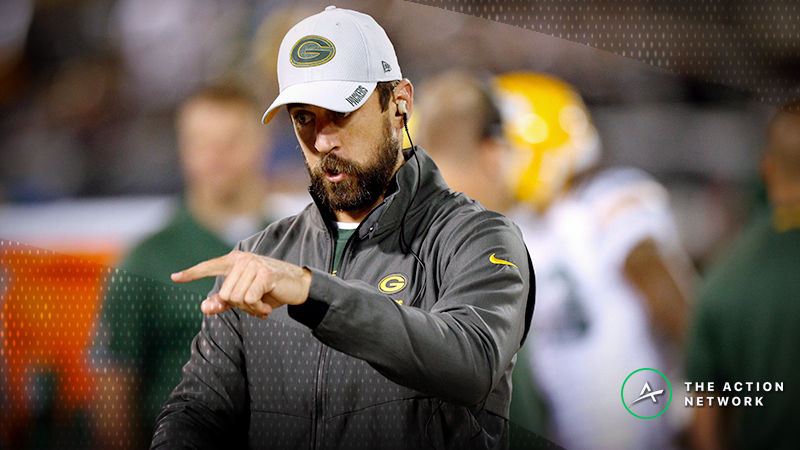 Massive Line Move Suggests Aaron Rodgers May Sit Against New York Jets | The Action Network Image