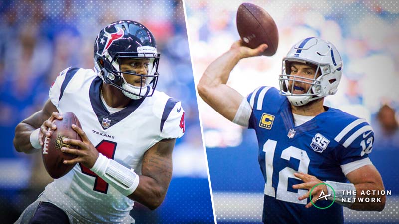 Colts-Texans Betting Preview: Will Indy's Offense Bounce Back in Houston? | The Action Network Image