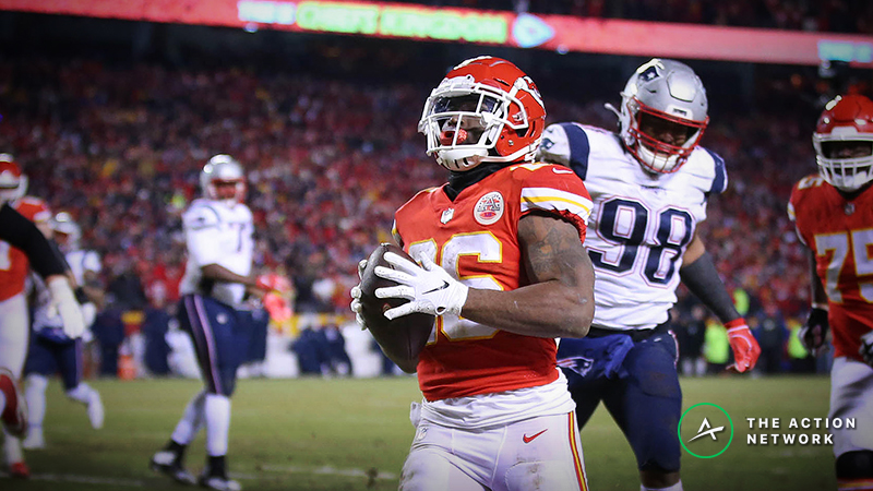 Patriots-Chiefs Bad Beat: 38 Fourth Quarter Points Cash the over in AFC Championship Game article feature image