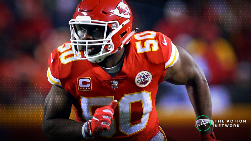 Freedman’s Favorite Prop Bet (Jan. 12): Will Colts, Chiefs Combine for 5 Sacks? article feature image
