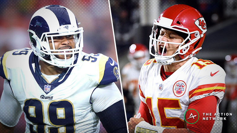 Divisional Round Matchup Manifesto: Aaron Donald & Patrick Mahomes Primed for Big Games, More | The Action Network Image