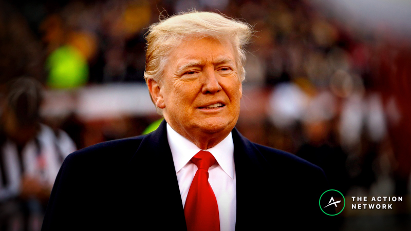 Freedman’s Favorite Super Bowl 53 Presidential Prop Bet: Will Donald Trump Attend the Game? | The Action Network Image