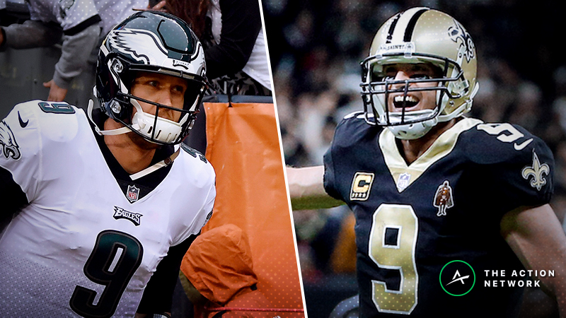 Eagles-Saints Betting Odds: Philly Drawing Majority Support in Sunday's NFC Divisional Game | The Action Network Image