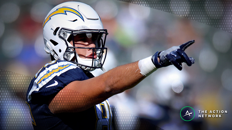 Chargers-Patriots Divisional Round Injury Report: Hunter Henry Officially Added to Active Roster | The Action Network Image