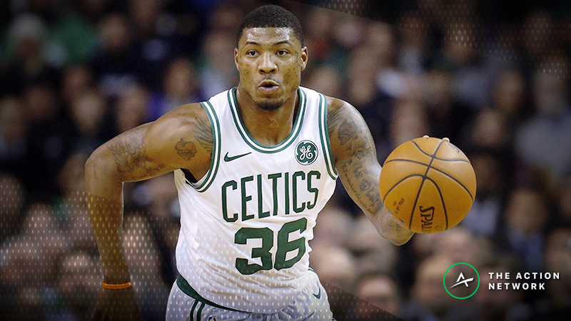 Celtics-Nets Betting Odds: Kyrie Irving, Marcus Smart Injury News Tanks Spread, Over/Under article feature image