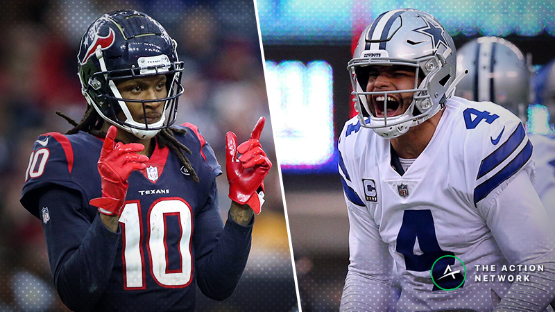 NFL Wild Card Saturday Cheat Sheet: Betting, Fantasy, More for Colts-Texans & Seahawks-Cowboys article feature image