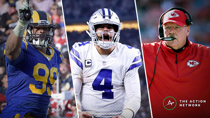 Saturday NFL Divisional Round Mega Preview: All You Need to Know for Colts-Chiefs, Cowboys-Rams | The Action Network Image