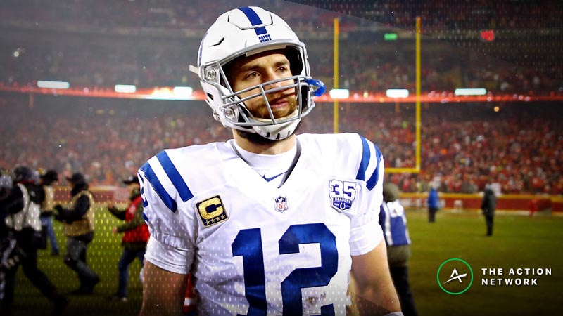 Teaser, Second Half Bettors Sweat the End of Colts-Chiefs AFC Divisional Round Game article feature image