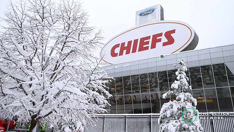 Weather Forecast Moves Patriots-Chiefs AFC Championship Odds ... Again | The Action Network Image