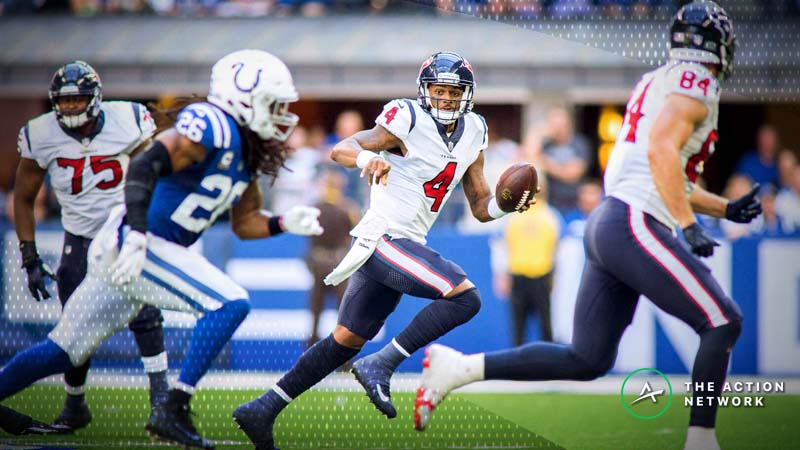 Wild-Card Weekend Fantasy QB Breakdown: Is Deshaun Watson a Value at His Salary? article feature image