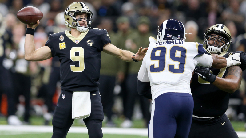 Saints rams betting odds