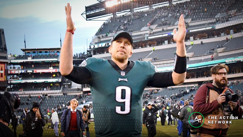 Will Nick Foles Continue to Be a Smart Bet in NFL Postseason? article feature image