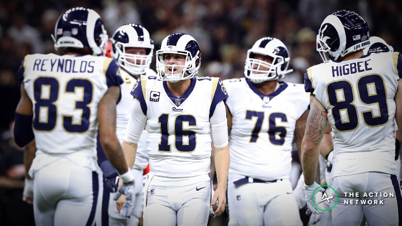 Super Bowl 53 Simulations: Are the Los Angeles Rams Undervalued? | The Action Network Image