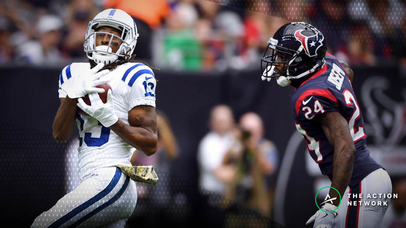 Wild Card Weekend Fantasy WR Breakdown: Will T.Y. Hilton Dominate Texans Yet Again? article feature image