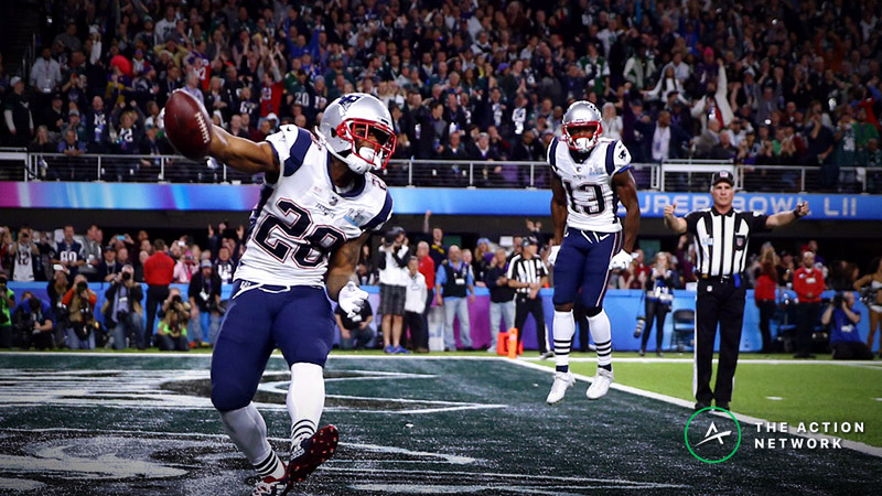 Reliving My Worst Super Bowl Bad Beat: James White to Win MVP | The Action Network Image