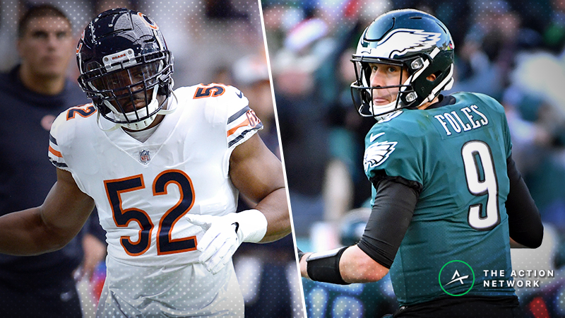 Eagles-Bears Betting Preview: Will Chicago Put an End to Foles' Playoff Magic? | The Action Network Image