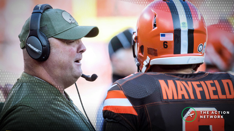Browns Head Coaching Odds: Freddie Kitchens Favored Over Mike McCarthy article feature image