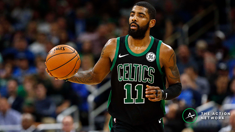 Koerner’s Wednesday NBA Prop Picks: How to Value Kyrie Irving vs. Raptors article feature image
