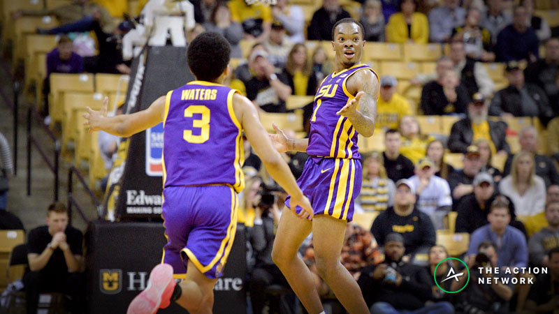 College Basketball Bad Beat: LSU Makes Improbable Comeback to Burn Bettors article feature image