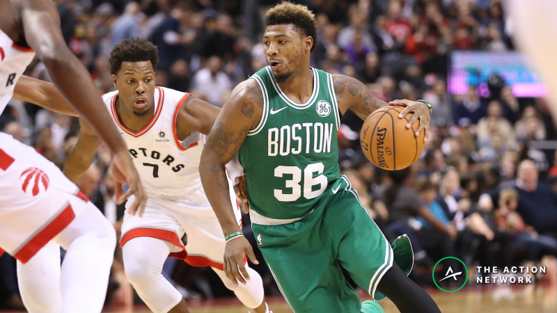 NBA Sharp Report: Smart Money Hitting Raptors-Celtics, 2 Other Wednesday Games article feature image