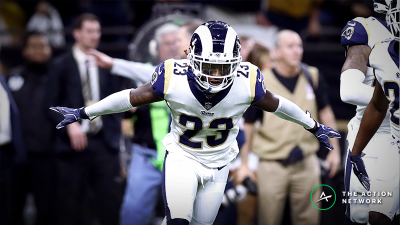 Raybon: Can We Stop Pretending the Rams Don't Deserve to Be in the Super Bowl? | The Action Network Image