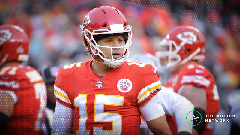 History Against Chiefs Covering in Mahomes' NFL Playoff Debut | The Action Network Image