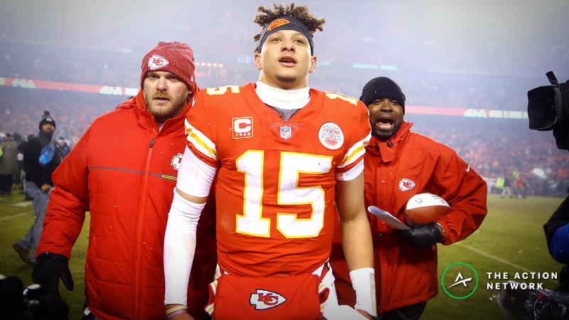 Freedman: Will Chiefs-Patriots Total Break the Arrowhead Under Trend? | The Action Network Image