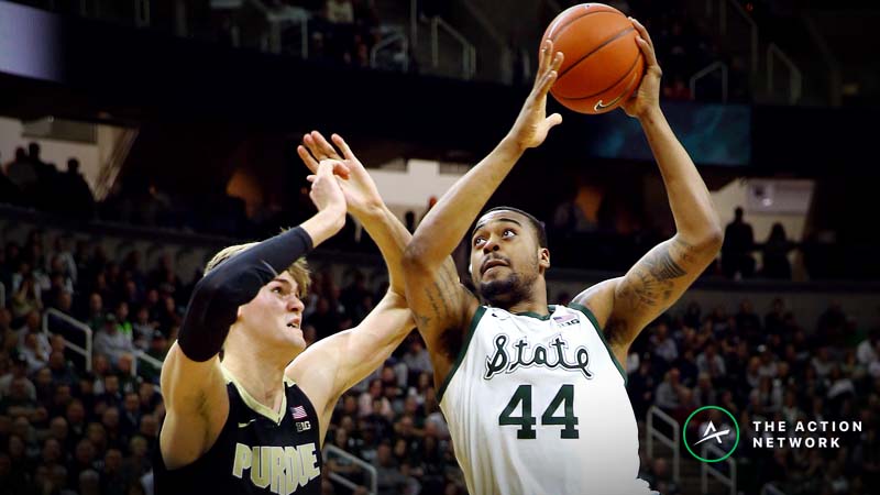 Sunday’s College Basketball Betting Previews: Michigan State-Purdue, DePaul-Providence article feature image