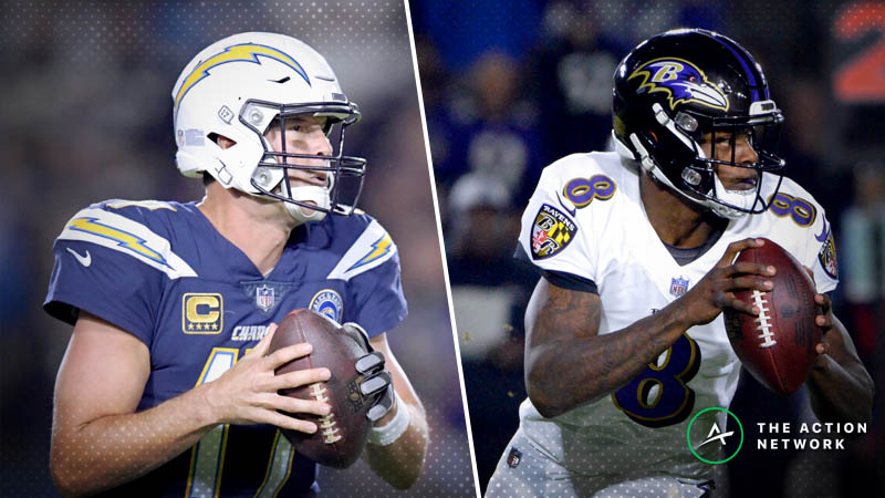 Chargers-Ravens Betting Preview: Will L.A. Be Better Prepared in The Rematch? | The Action Network Image