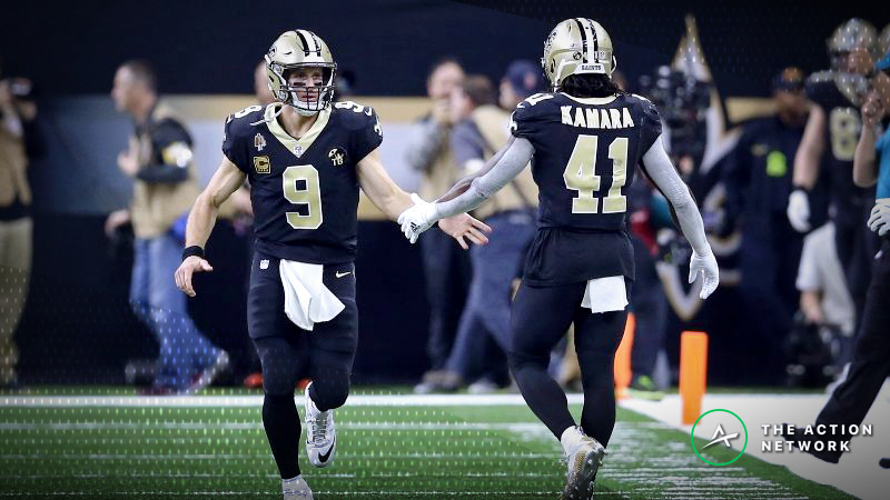 NFL Power Ratings: Rams-Saints Spread Is Off By a Full Point | The Action Network Image