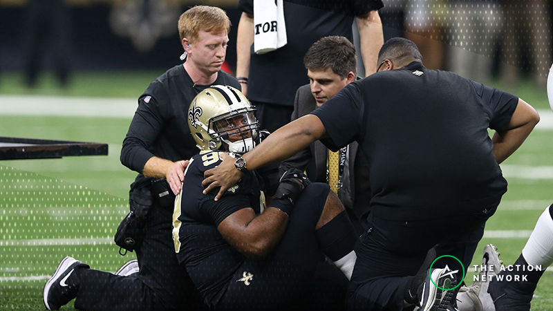 Rams-Saints NFC Championship Injury Report: New Orleans DT Sheldon Rankins Done for the Season | The Action Network Image