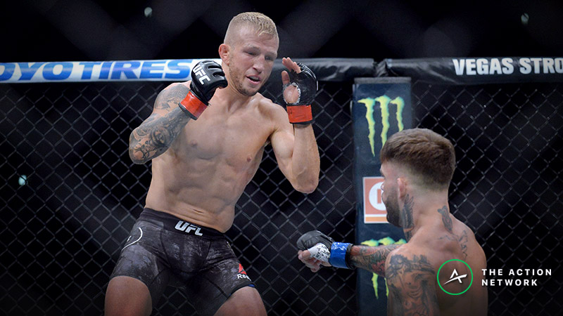 UFC Fight Night 143 Betting Guide: Can TJ Dillashaw Become the Latest ‘Champ-Champ’? article feature image