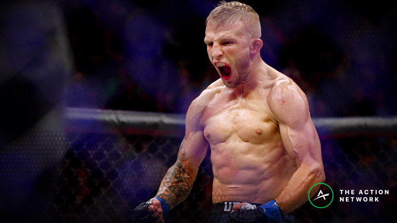 UFC Fight Night 143 Betting Odds: T.J. Dillashaw Favored Over Henry Cejudo, Cowboy Cerrone an Underdog, More article feature image