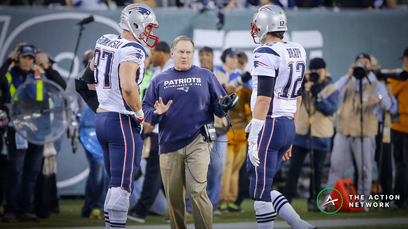 Sportsbook Posts Odds on Brady, Belichick and Gronkowski Retiring Following Super Bowl | The Action Network Image