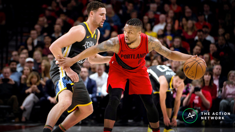 Warriors-Blazers Betting Preview: Fade Golden State on Back-to-Back? article feature image
