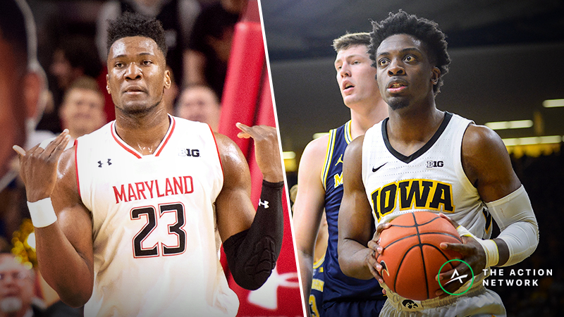 Tuesday’s College Basketball Betting Previews: Maryland-Iowa, Nebraska-Penn State article feature image