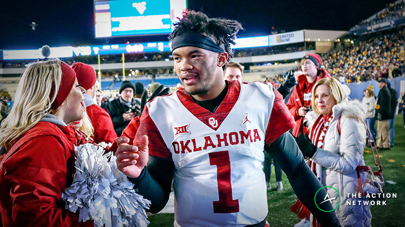 Kyler Murray NFL Combine Prop Bets: 40-Yard Time & Vertical Jump article feature image