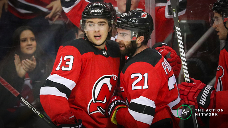 Freedman’s Favorite NHL Matchup (Feb. 5): Will Nico Hischier or Kyle Palmieri Score More Points? article feature image