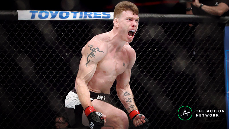 UFC on ESPN 1 Betting Preview: James Vick Squares Off Against Paul Felder, More article feature image